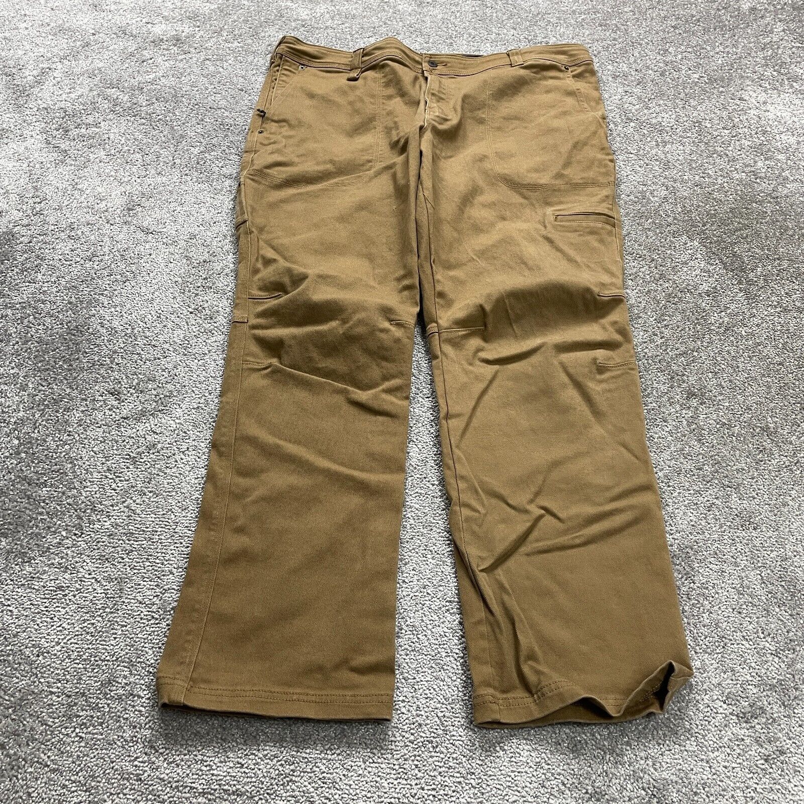 Columbia Flare Gun Capenter Pants Mens 42x31 Brown Straight Fit Cotton Work Wear